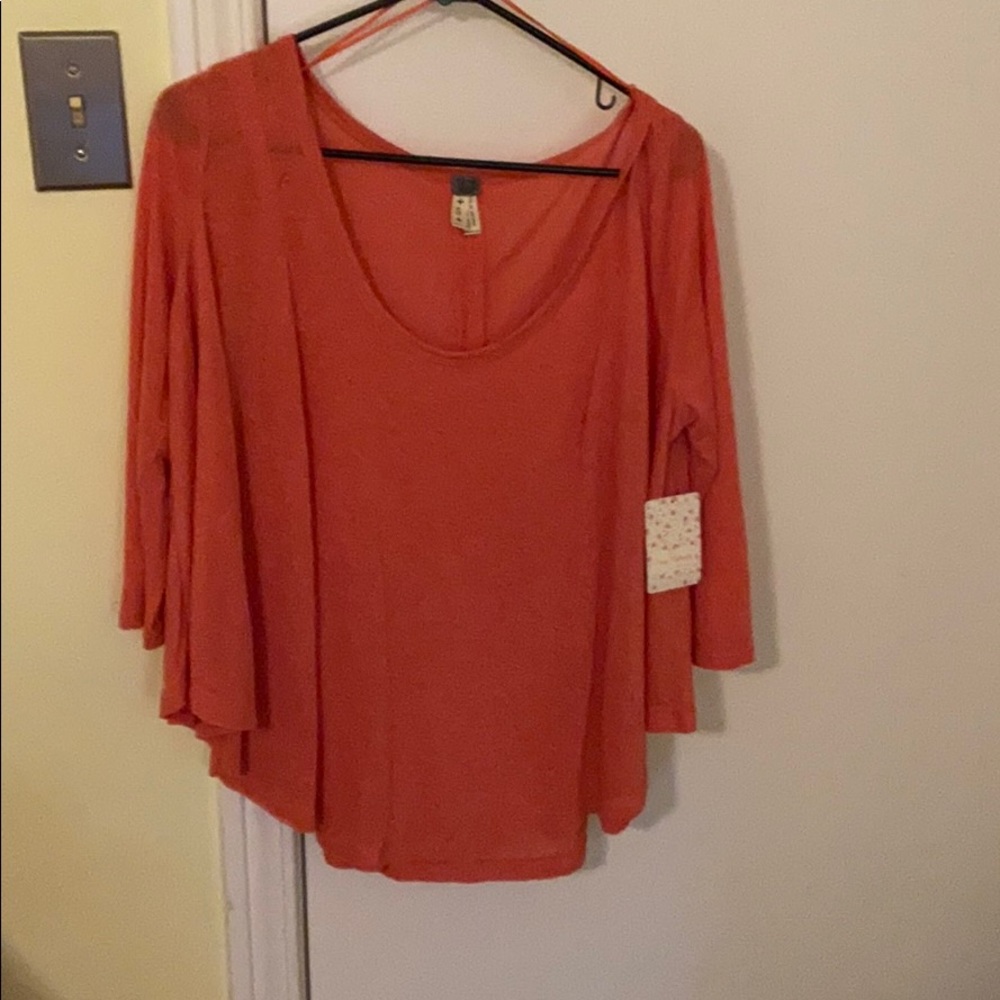 Persimmon Free People Top